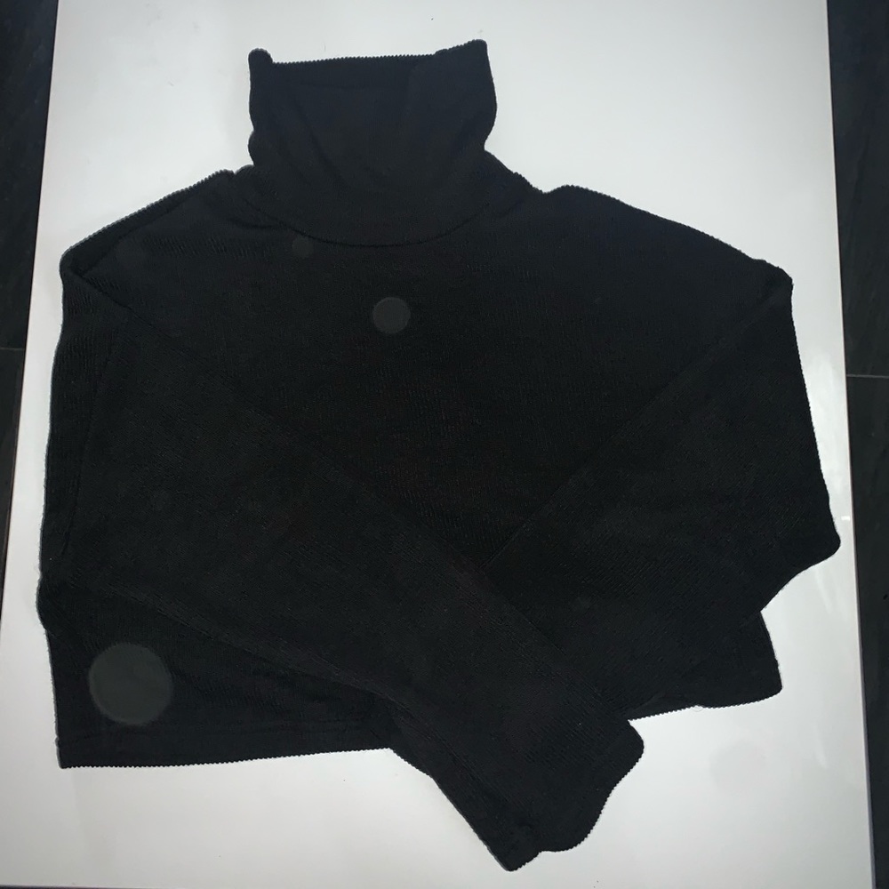 Shein turtleneck black sweater